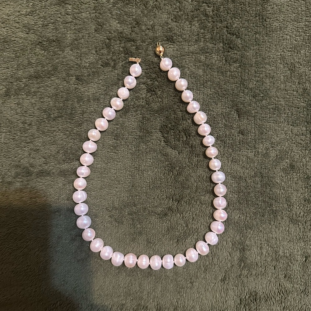 Freshwater pearl necklace